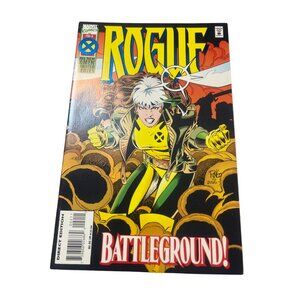 Vintage 90s 1995 Marvel Rogue #2 Comic Book Background X Men Limited Series